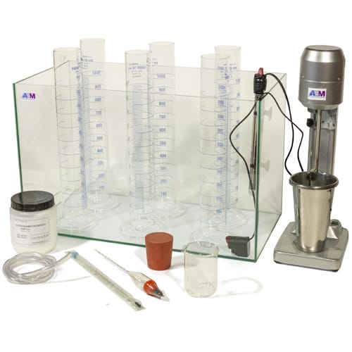 Hydrometer method test Particle size analysis